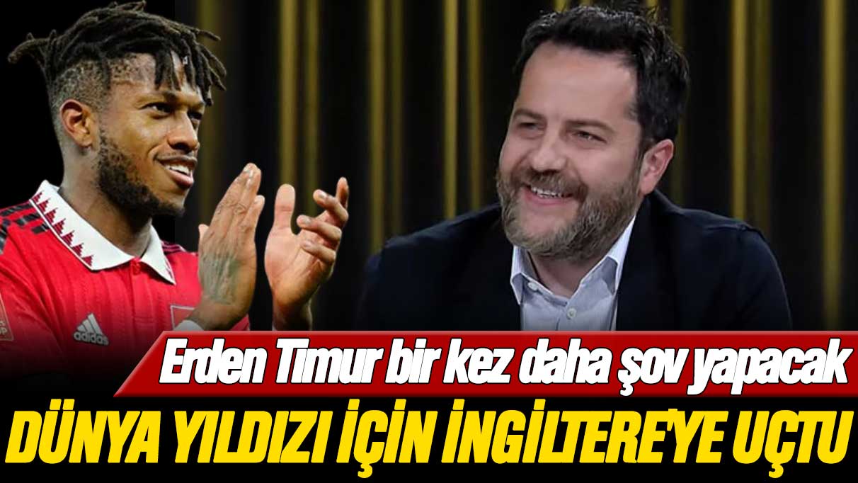 Erden Timur bir kez daha şov yapacak: Manchester United'ın yıldız için İngiltere'ye uçtu