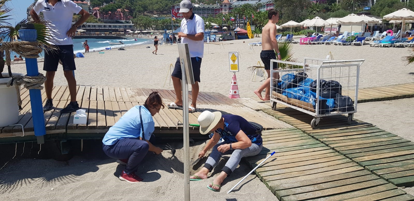 Alanya'da caretta caretta seferberliği