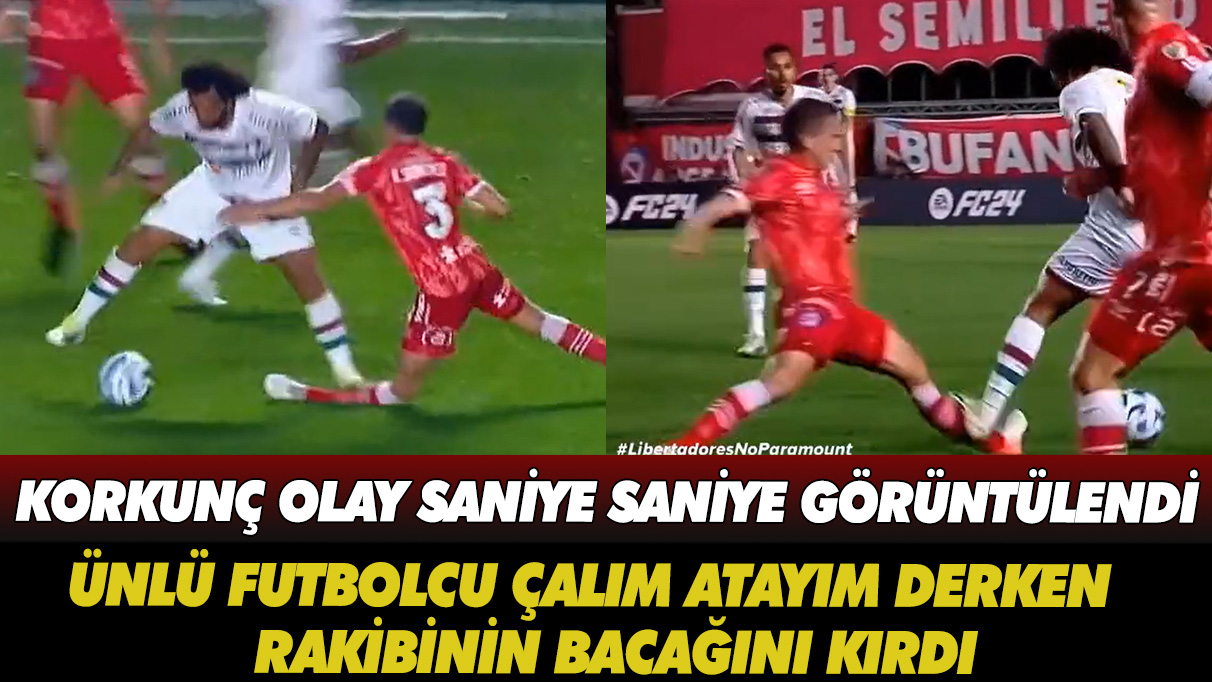 Ünlü futbolcu Marcelo çalım atayım derken rakibinin ayağını kırdı