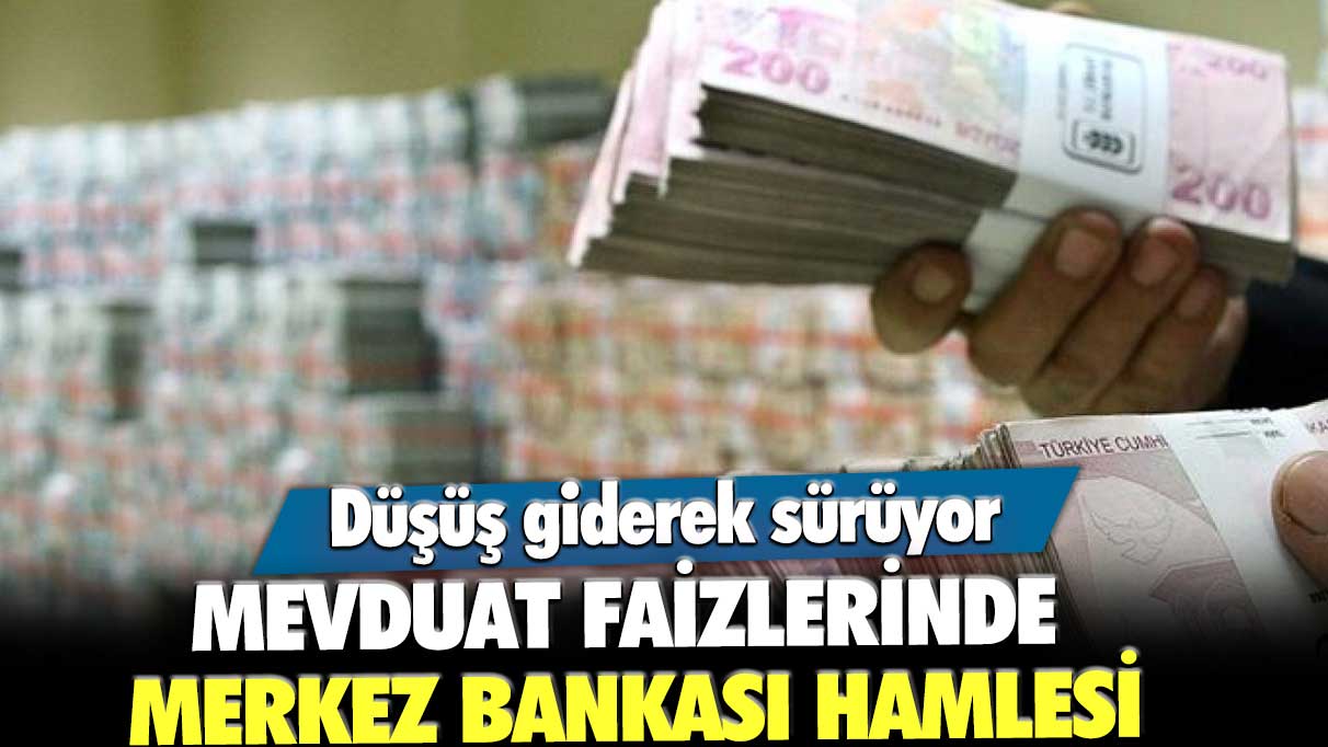 Bankada hesabı olan herkesi ilgilendiriyor! Mevduat faizlerinde Merkez Bankası hamlesi