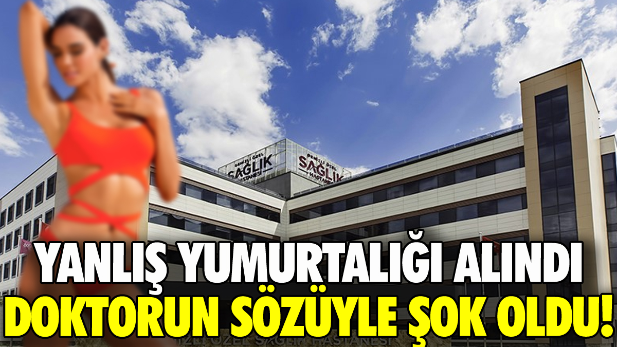 Yanlış yumurtalığı alınan kadına doktordan skandal bikini yanıtı!