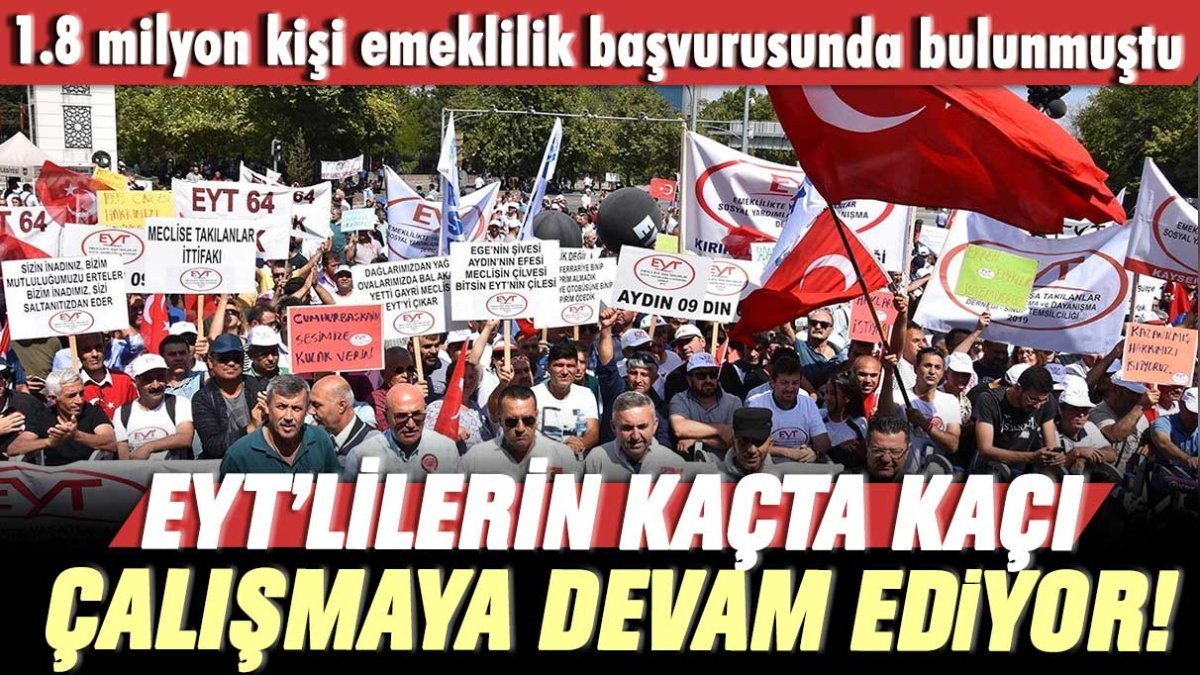 EYT'lilerin kaçta kaçı çalışmaya devam ediyor: Merak edilen rakam ortaya çıktı