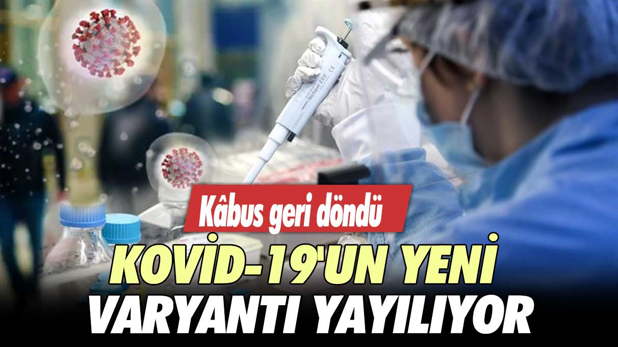 Kâbus geri döndü! Kovid-19'un yeni varyantı Eris yayılıyor