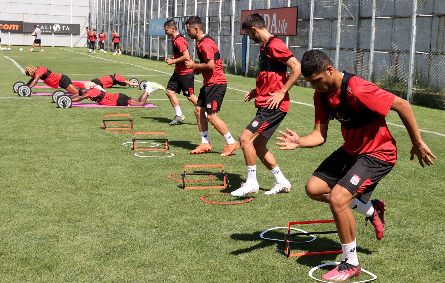 Sivasspor, Samsunspor maçının hazırlıklarını sürdürdü