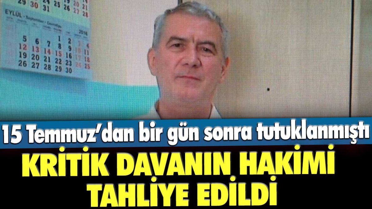 15 Temmuz'dan bir gün sonra tutuklanmıştı! Ergenekon Davası Başkanı Hasan Hüseyin Özese tahliye edildi