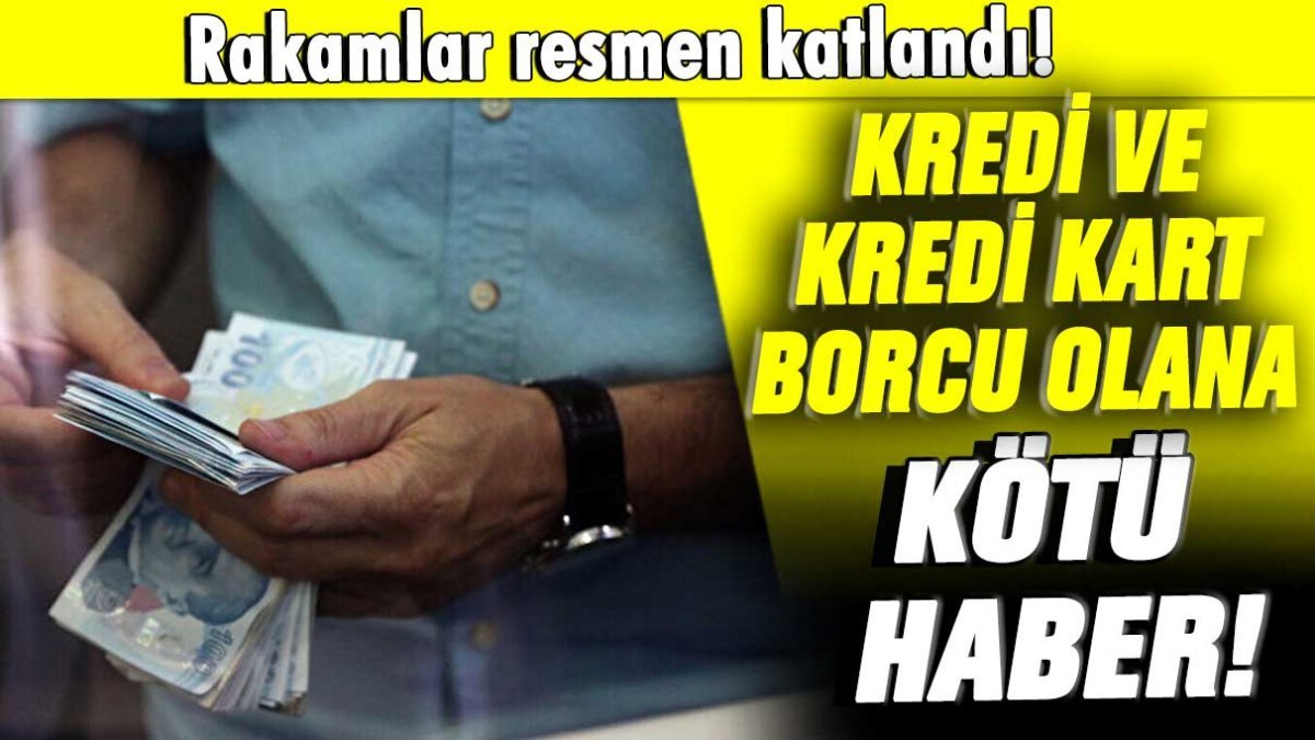 Kredi kartı borçları katlandı: Vatandaşlara uyarı geldi