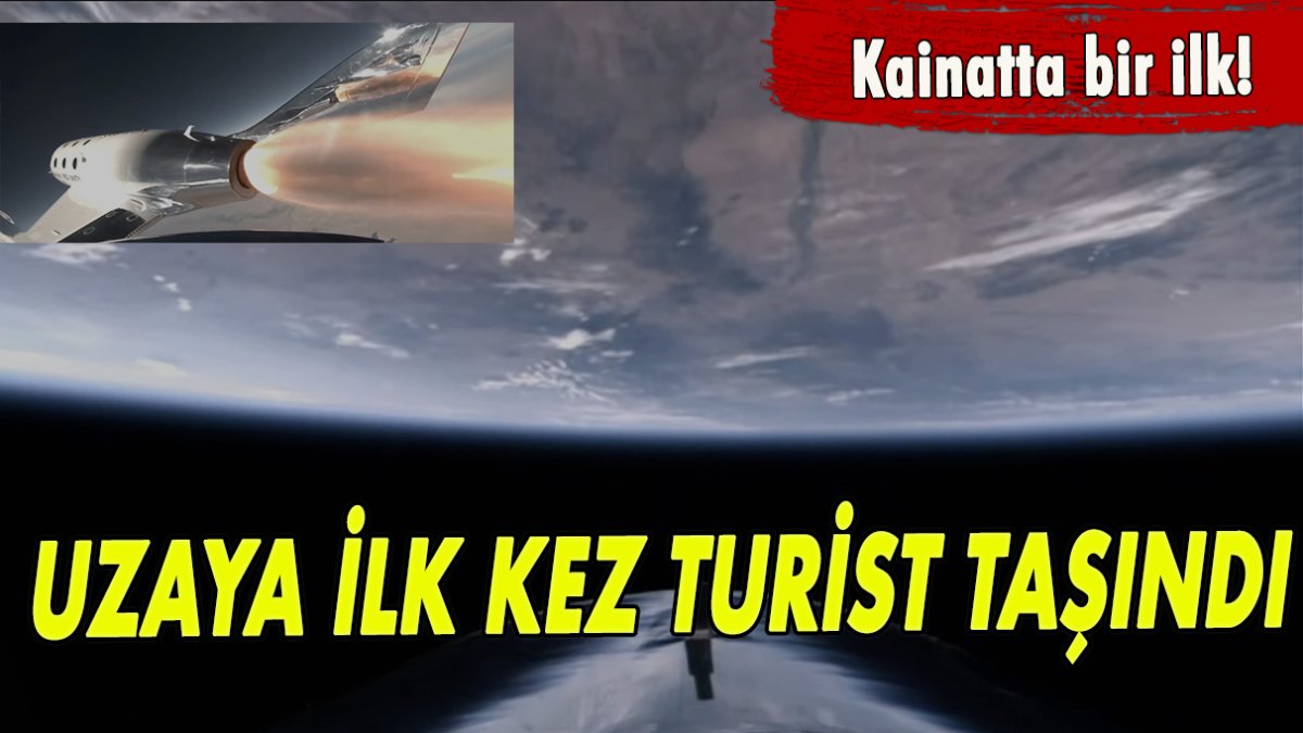 Kainatta ilk! Uzaya ilk kez turist taşındı!