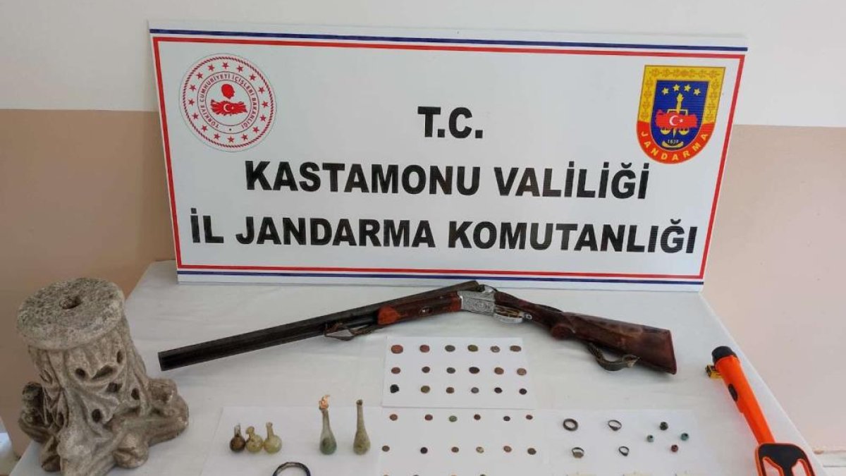 Kastamonu'da tarihi eser operasyonu: 1 gözaltı