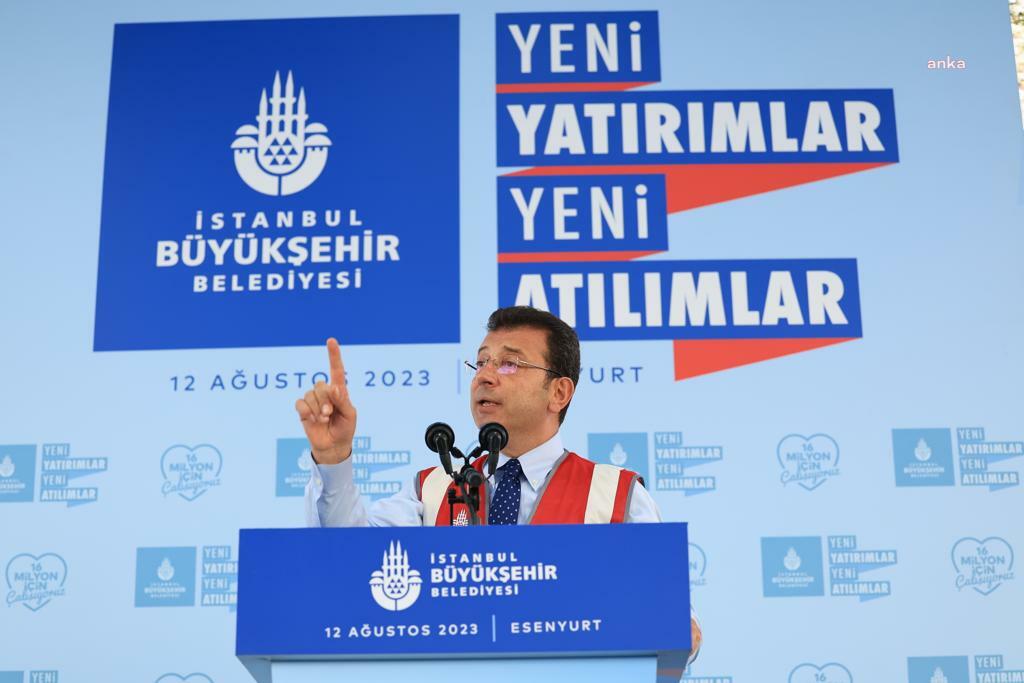 İmamoğlu: Milletin parasını pul edene geçit vermeyeceğiz