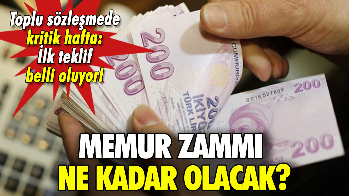 Memur zammı ne kadar olacak? Kritik görüşmede yeni gelişme