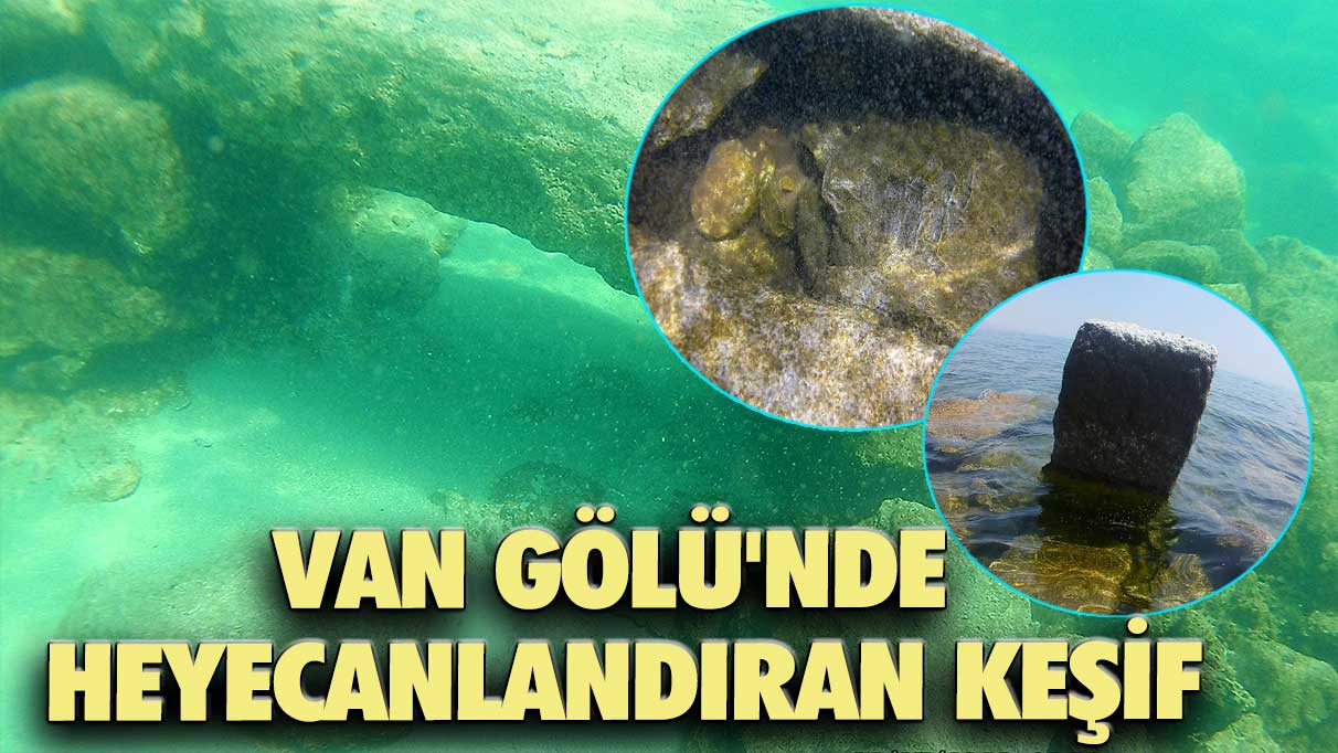 Van Gölü'nde heyecanlandıran keşif