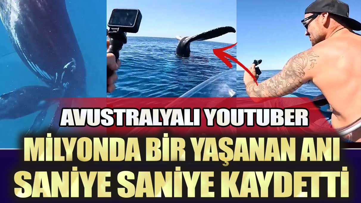 Avustralyalı Youtuber Brodie Moss milyonda bir yaşanan anı saniye saniye kaydetti