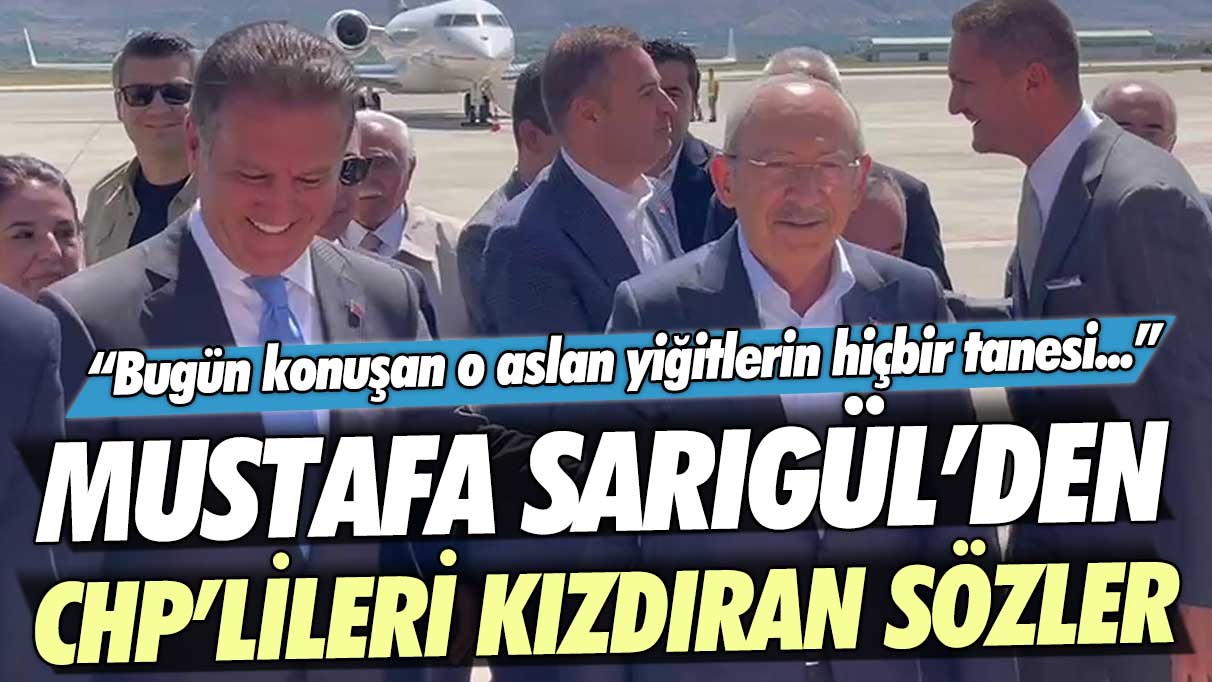 Mustafa Sarıgül'den CHP'lileri kızdıran sözler: Bugün konuşan o aslan yiğitlerin hiçbir tanesi...