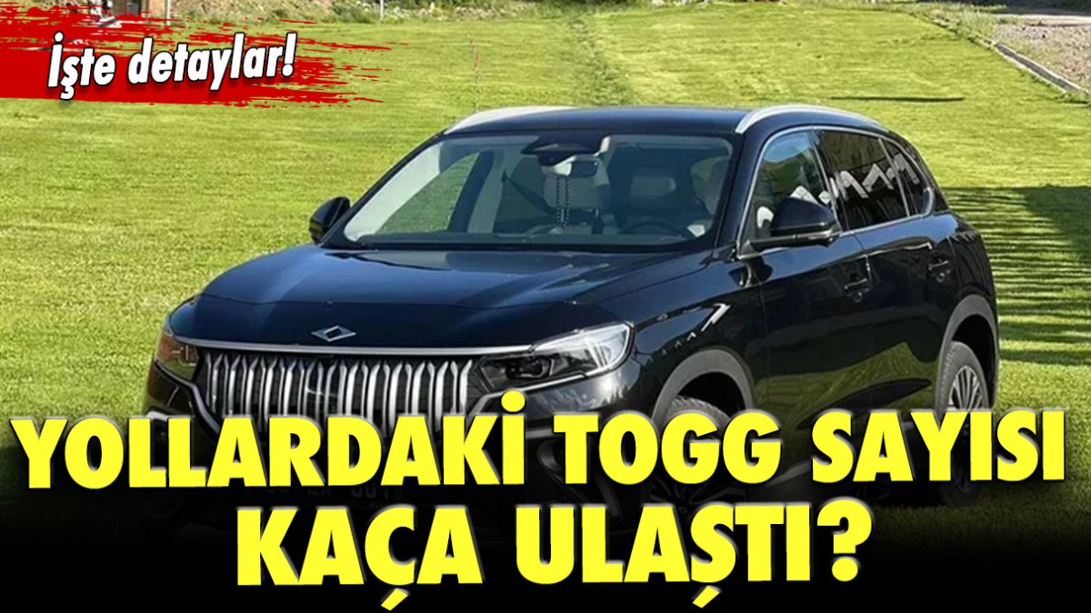 Yollardaki Togg sayısı kaça ulaştı?