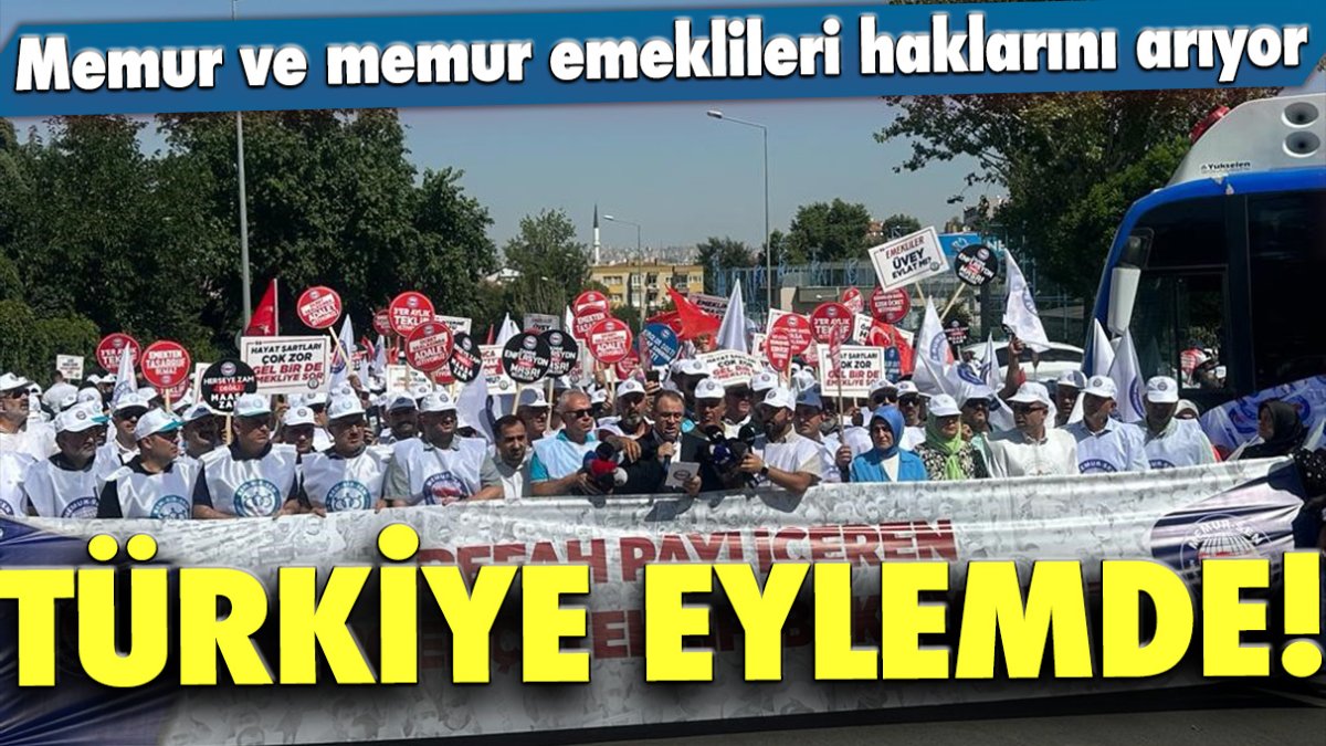 Memur-Sen’den 81 ilde eş zamanlı eylem