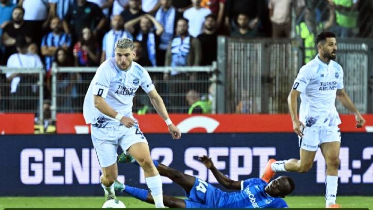 Adana Demirspor turu Türkiye'ye bıraktı