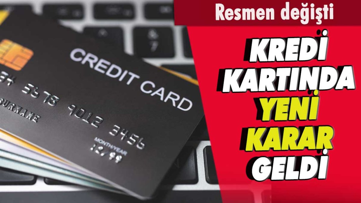 Kredi kartı kullananlar dikkat: Üst limitler artırıldı