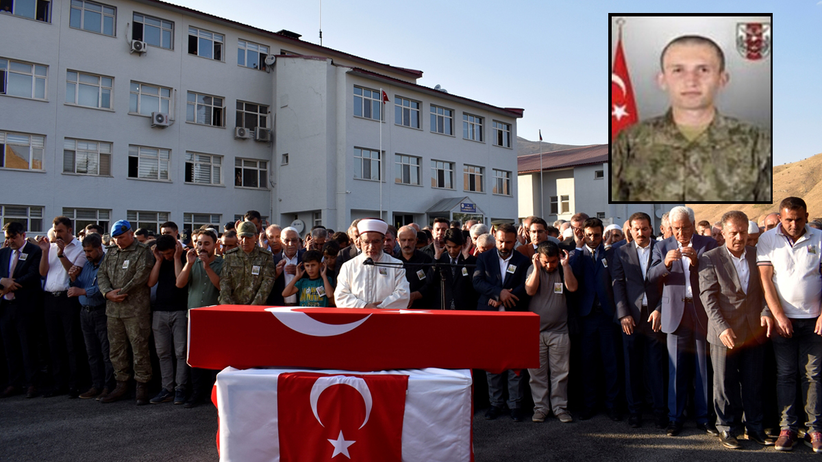 Pençe Kilit şehidi Bitlis'te ebediyete uğurlandı