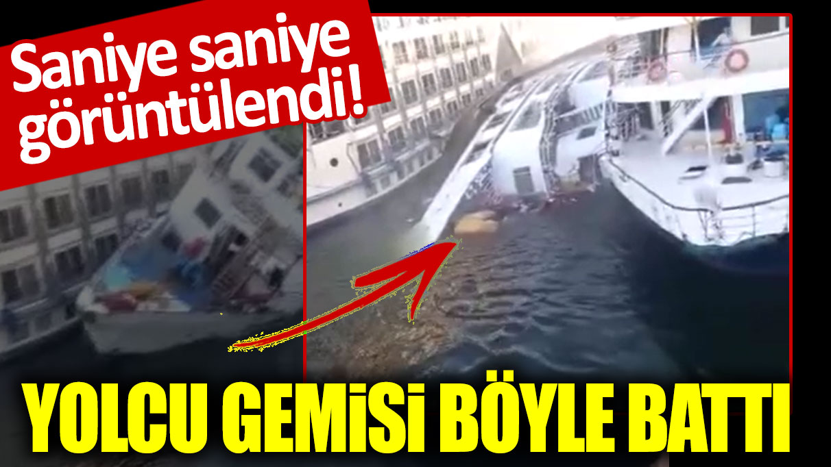 Mısır’da yolcu gemisi battı: 1 ölü, 1 kayıp