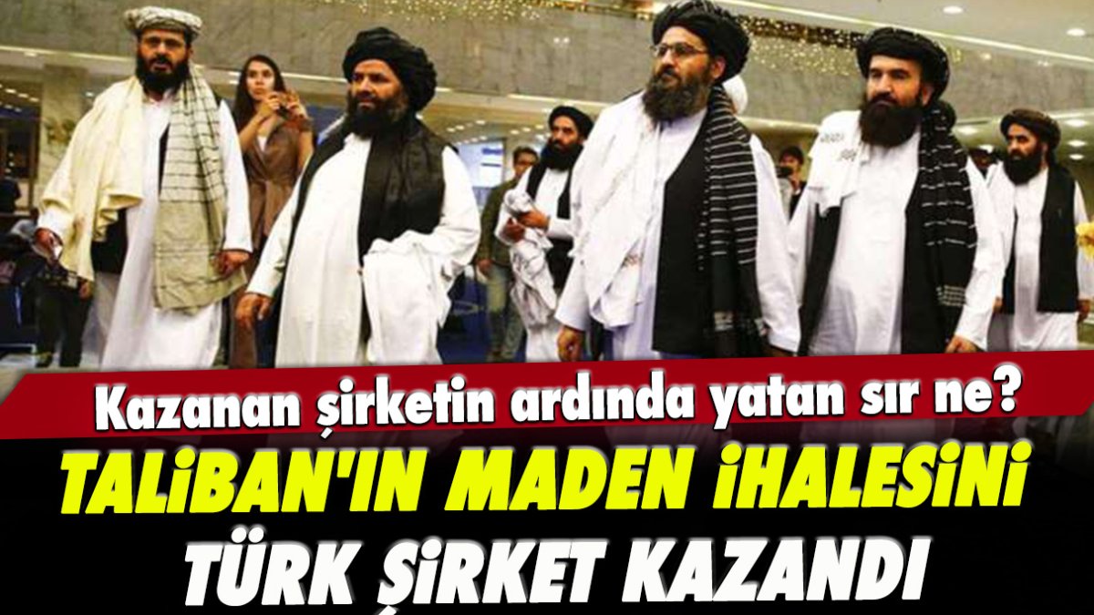 Taliban'ın maden ihalesini Türk şirket kazandı