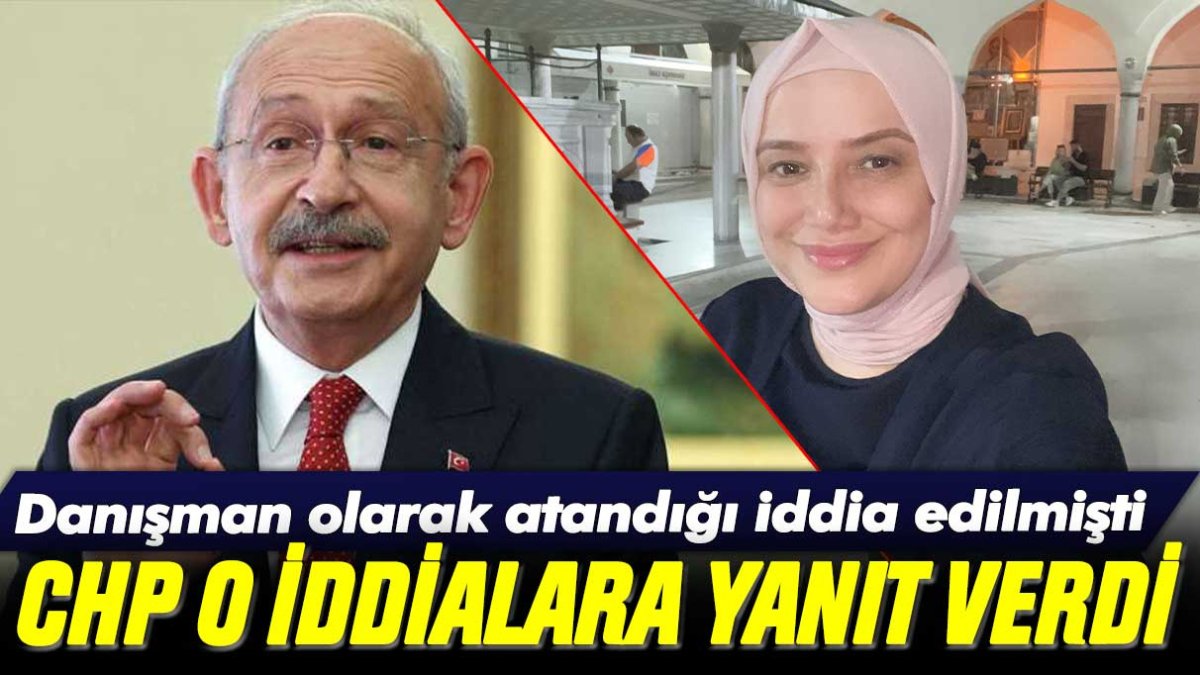 CHP'den 'Mehpeyker Yaman'ın' danışmanlığı hakkında açıklama