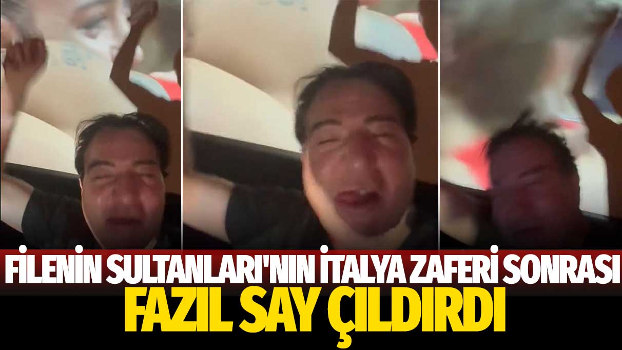 Filenin Sultanları'nın İtalya zaferi sonrası Fazıl Say çıldırdı