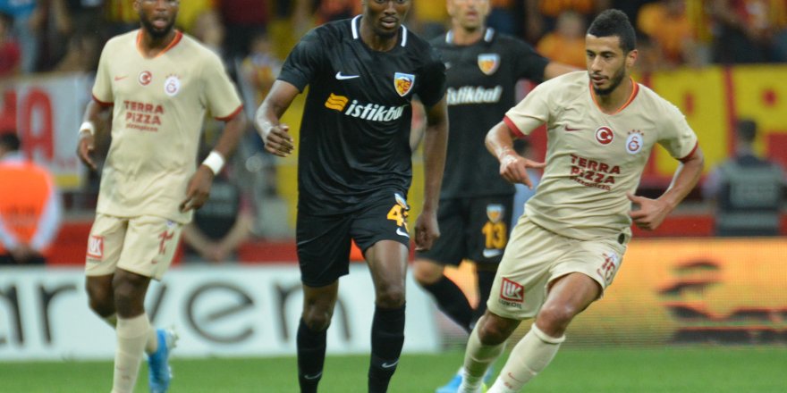 Galatasaray Kayserispor'u 3-2 yendi!