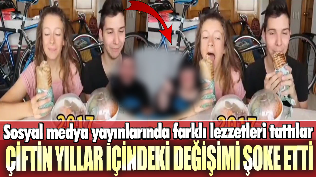 Sosyal medya yayınlarında farklı lezzetleri tattılar: Çiftin yıllar içindeki değişimi şoke etti