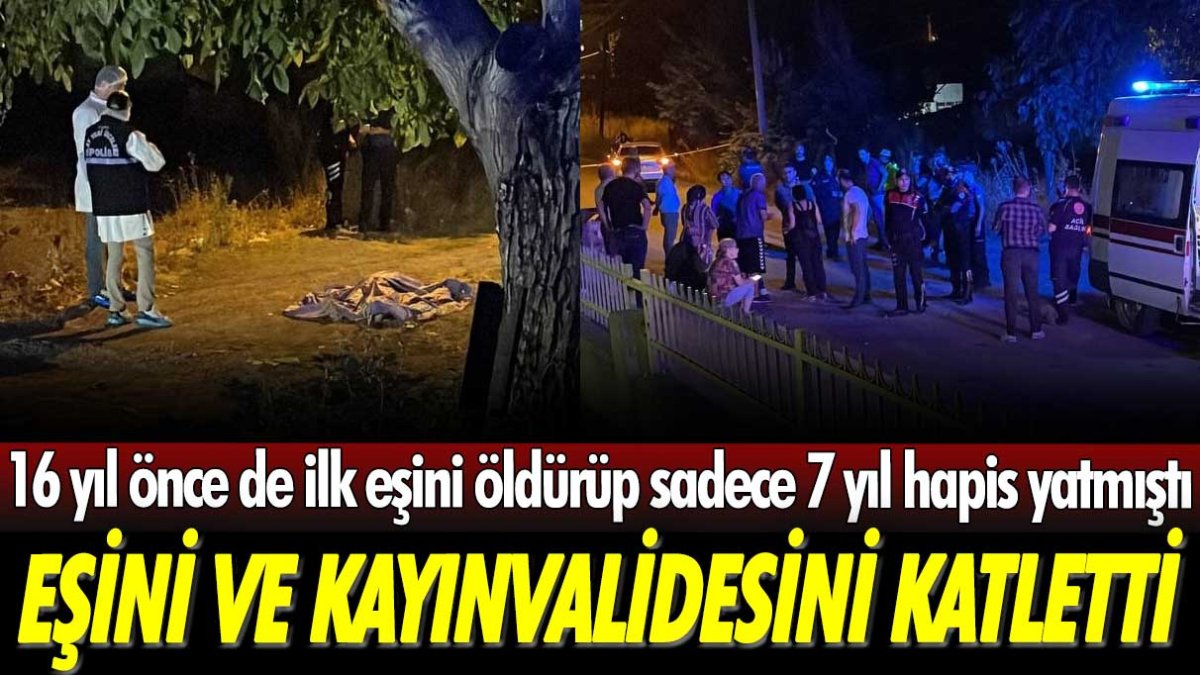 Karabük'te boşanma aşamasındaki eşini ve kayınvalidesini sokak ortasında öldürdü: Gerçek herkesi şoke etti