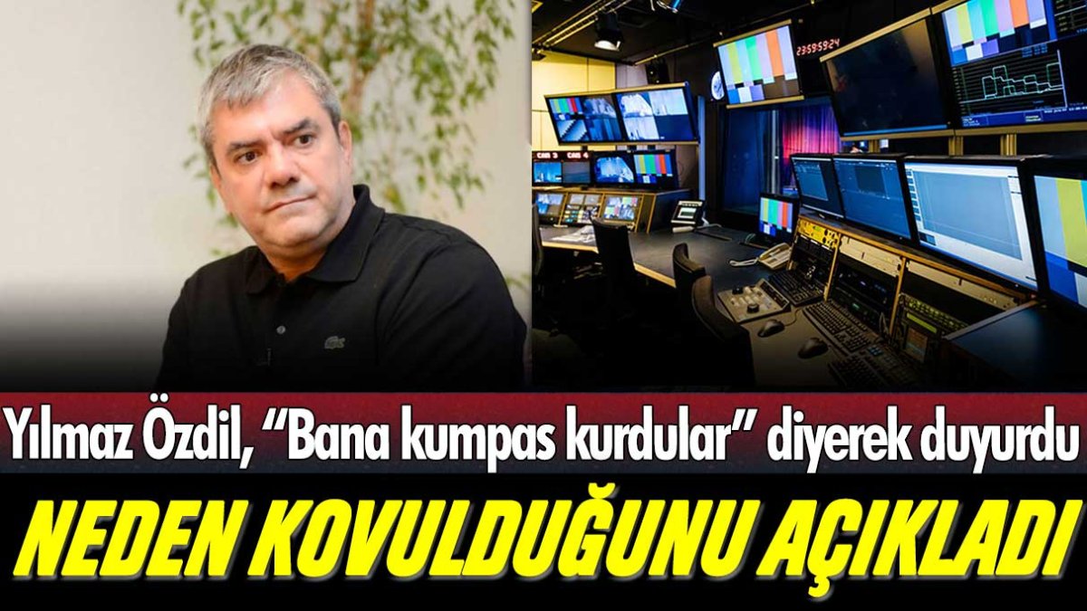 Yılmaz Özdil, kendisini Sözcü'den kimin kovdurduğunu açıkladı: "Bana kumpas kurdular"