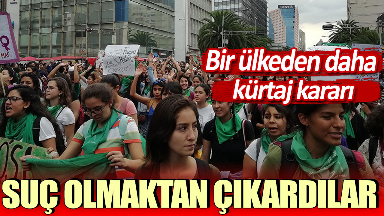 Bir ülkeden daha kürtaj kararı: Suç olmaktan çıkardılar