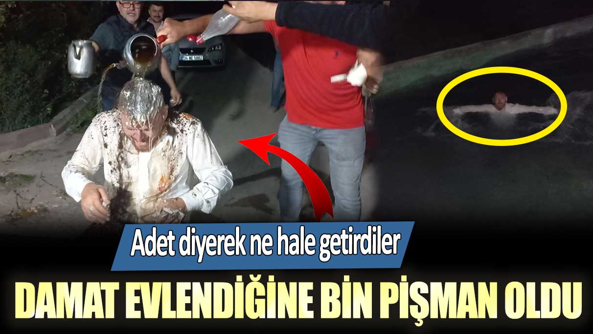 Damat evlendiğine bin pişman oldu: Adet diyerek ne hale getirdiler