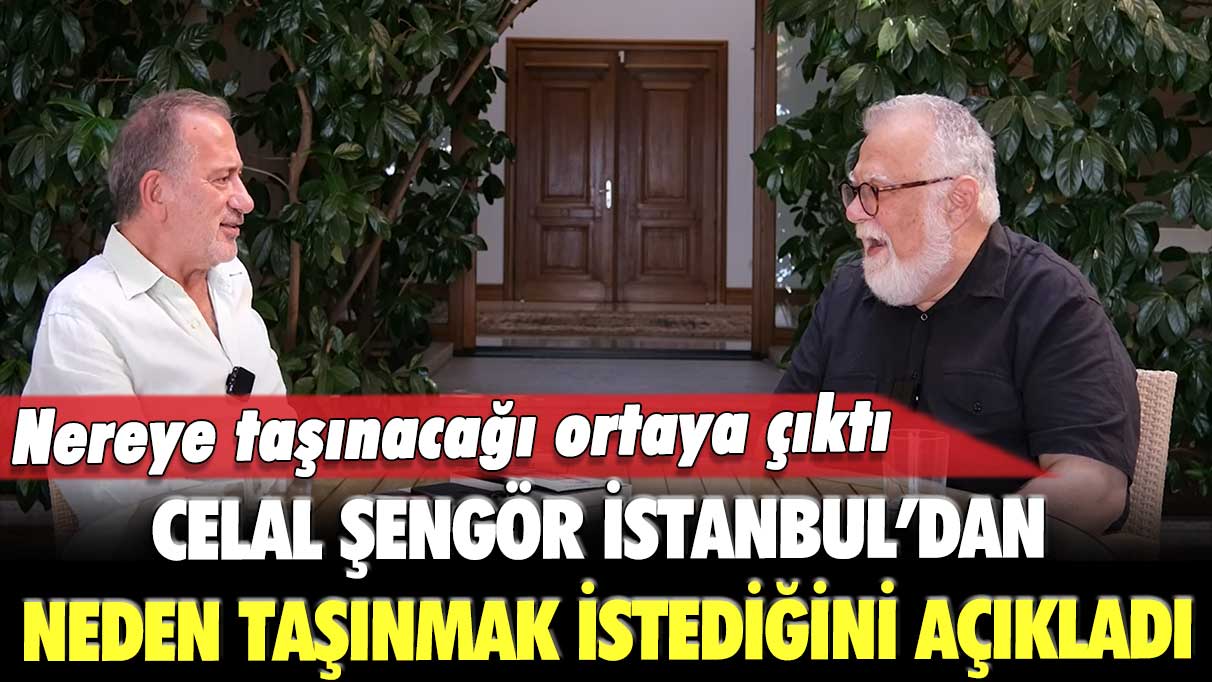 Celal Şengör İstanbul’dan neden taşınmak istediğini açıkladı: Nereye taşınacağı ortaya çıktı