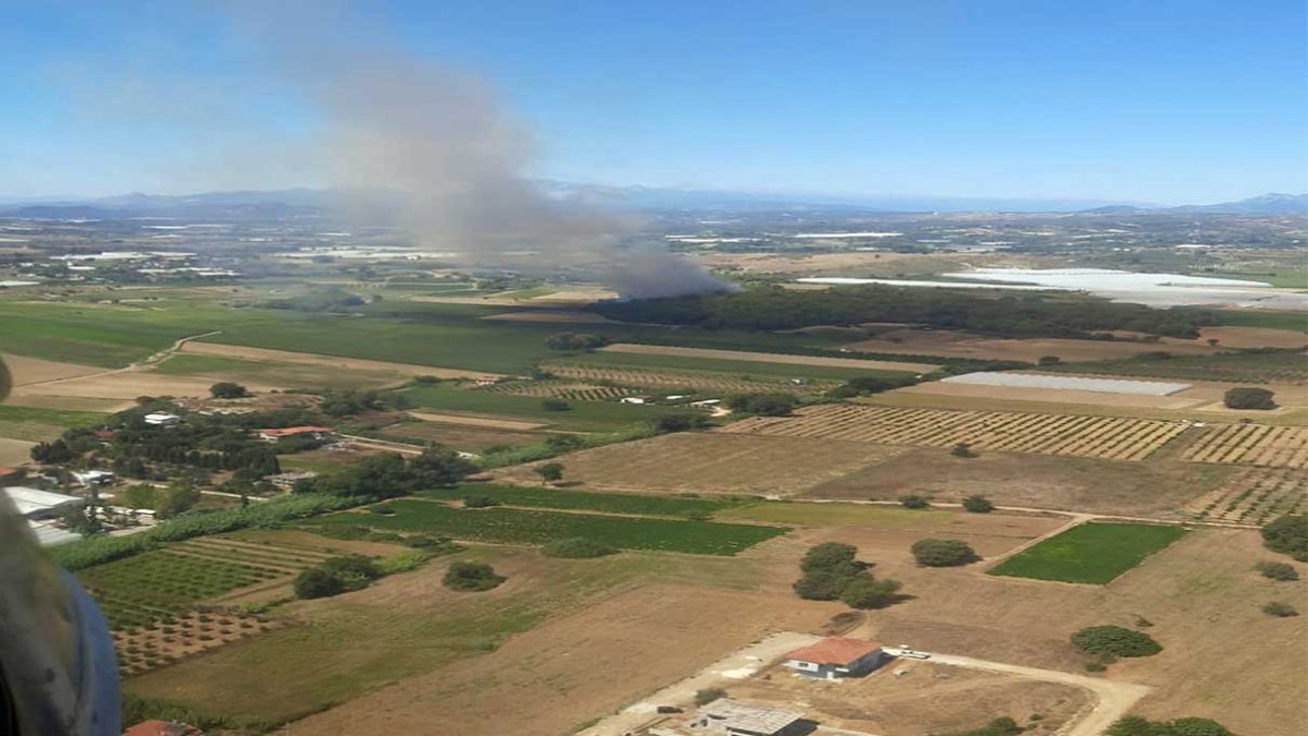Antalya'da orman yangını!