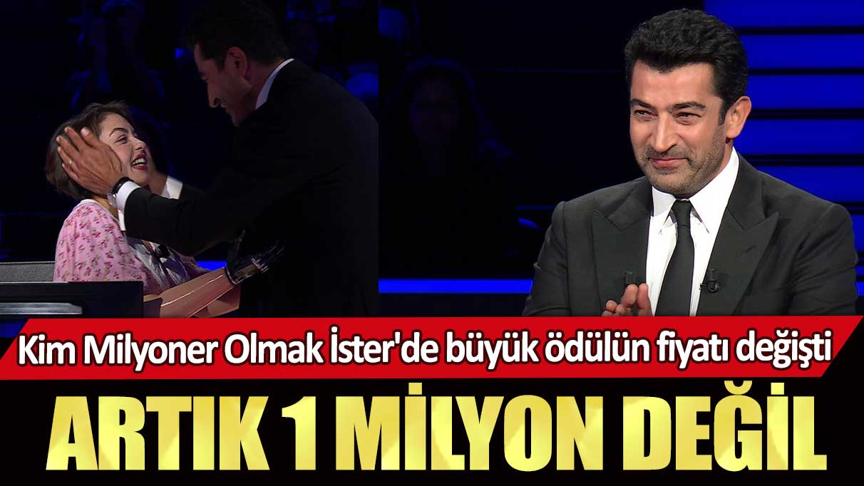 Kim Milyoner Olmak İster'de büyük ödülün fiyatı değişti: Artık 1 milyon değil