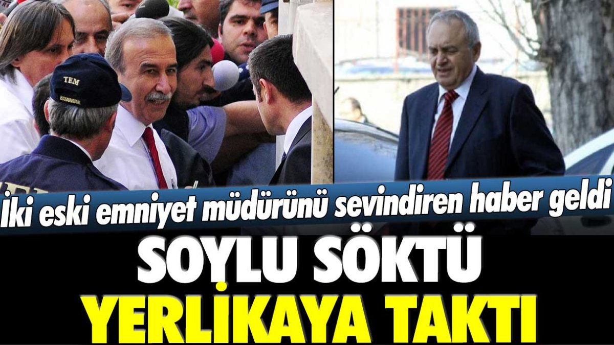 İki eski emniyet müdürünü sevindiren haber geldi: Süleyman Soylu söktü Ali Yerlikaya taktı