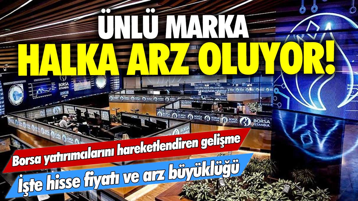 Borsa yatırımcılarını hareketlendiren gelişme! Simit Sarayı halka arz oluyor! İşte hisse fiyatı ve arz büyüklüğü