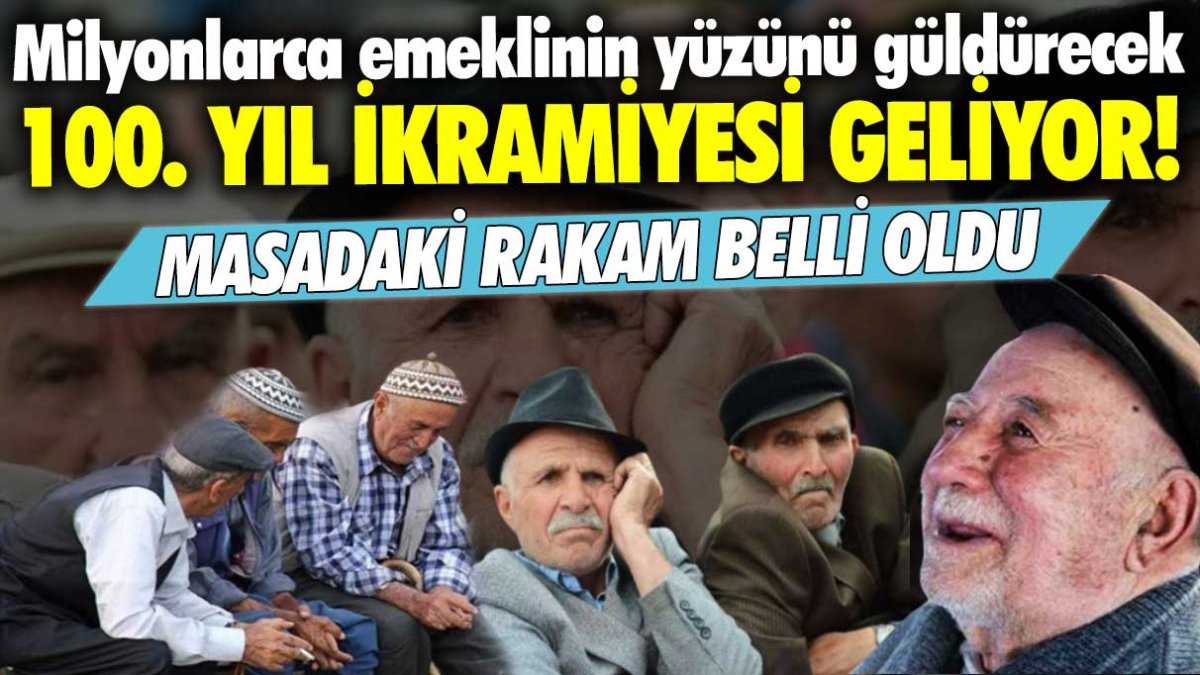 Milyonlarca emeklini yüzünü güldürecek 100. yıl ikramiyesi geliyor! Masadaki rakam belli oldu