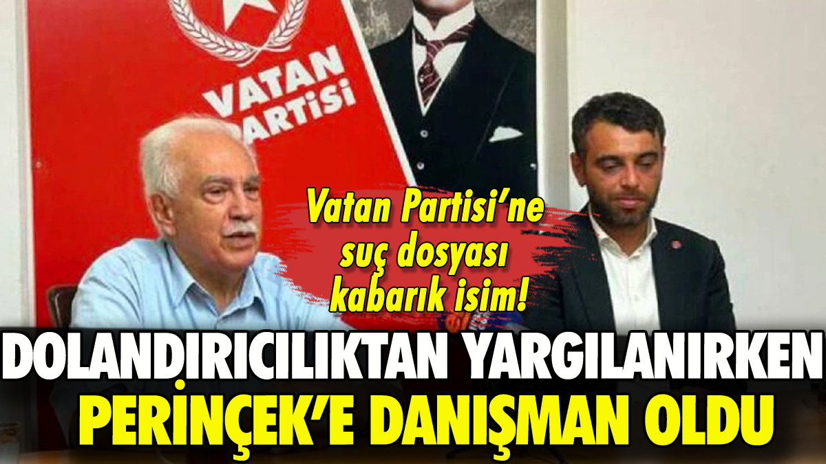 Doğu Perinçek'in yeni danışmanı Emin Adanur'un suç dosyası ortaya çıktı!