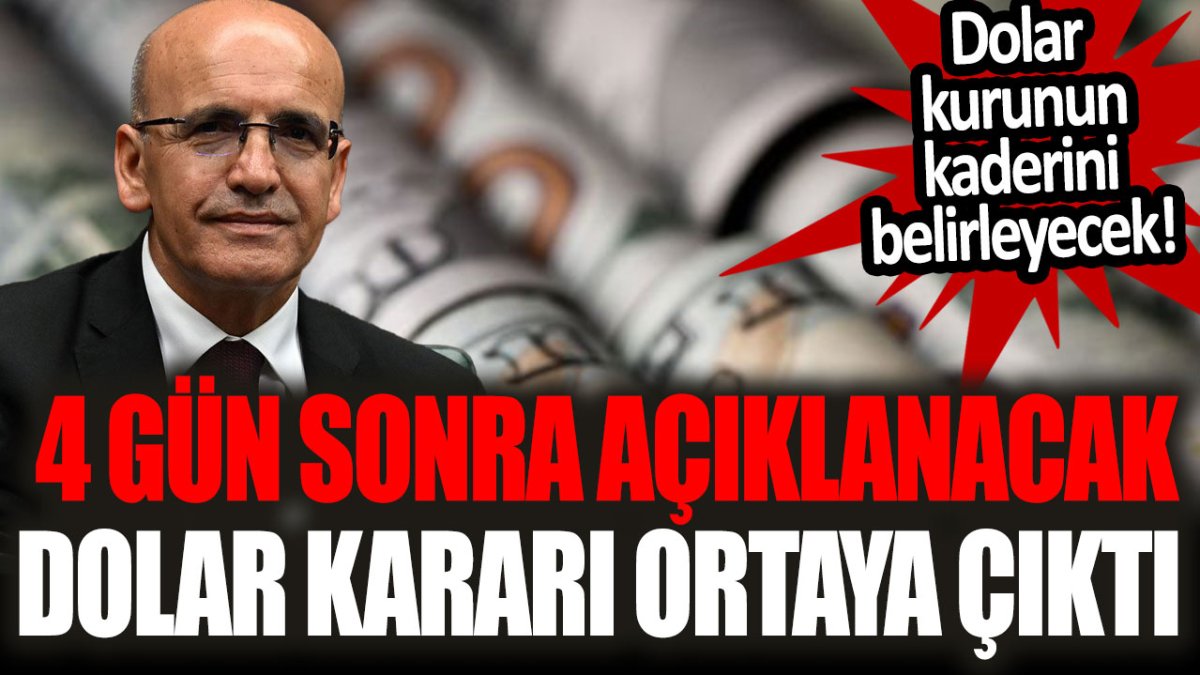 Merkez Bankası'nın 4 gün sonra açıklayacağı faiz kararı ortaya çıktı: Dolar sahiplerinin kaderini belirleyecek!