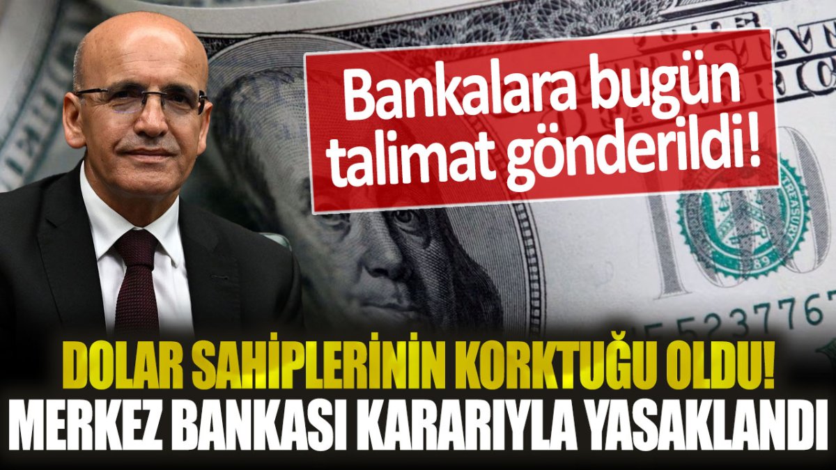 Dolar sahiplerinin korktuğu oldu! Merkez Bankası kararıyla resmen yasaklandı