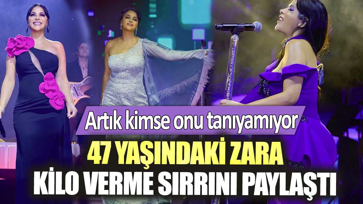 47 yaşındaki Zara kilo verme sırrını paylaştı: Artık kimse onu tanıyamıyor