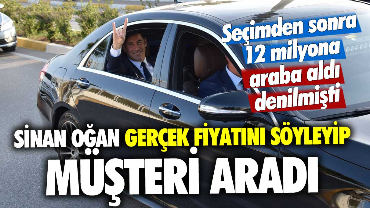 Seçimden sonra 12 milyona araba aldı denilmişti! Sinan Oğan gerçek fiyatını söyleyip müşteri aradı