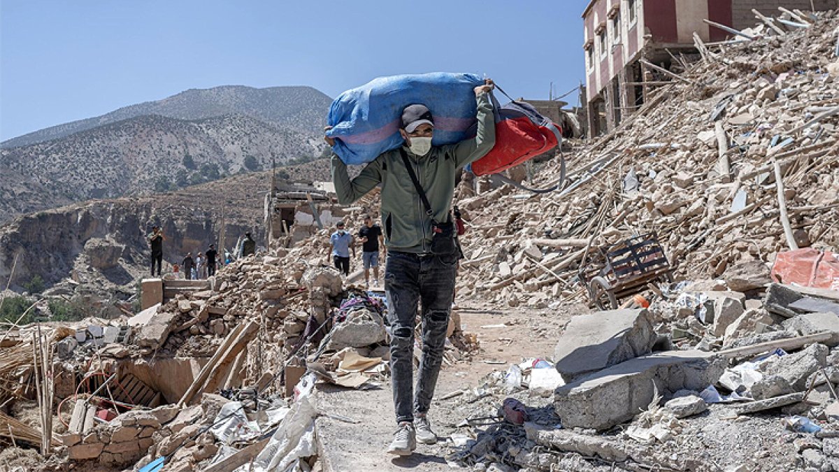 Fas deprem bölgelerinin imarı için 12 milyar dolar tahsis edecek