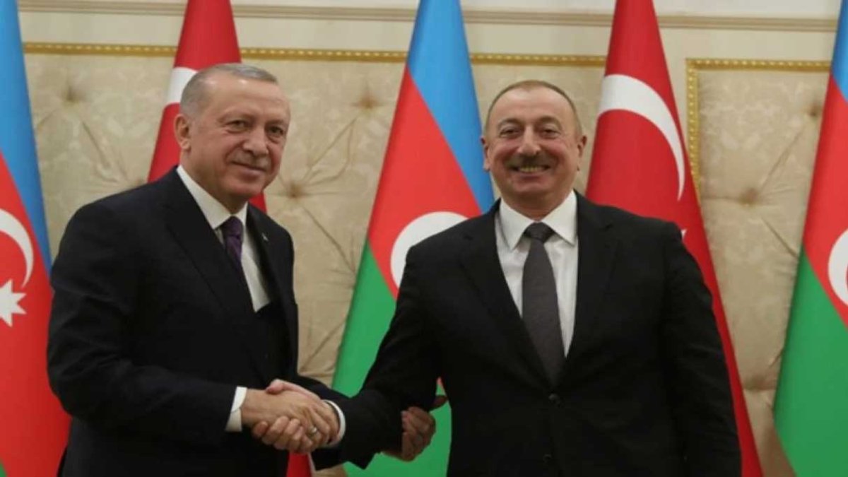 Erdoğan Azerbaycan Cumhurbaşkanı Aliyev ile görüştü