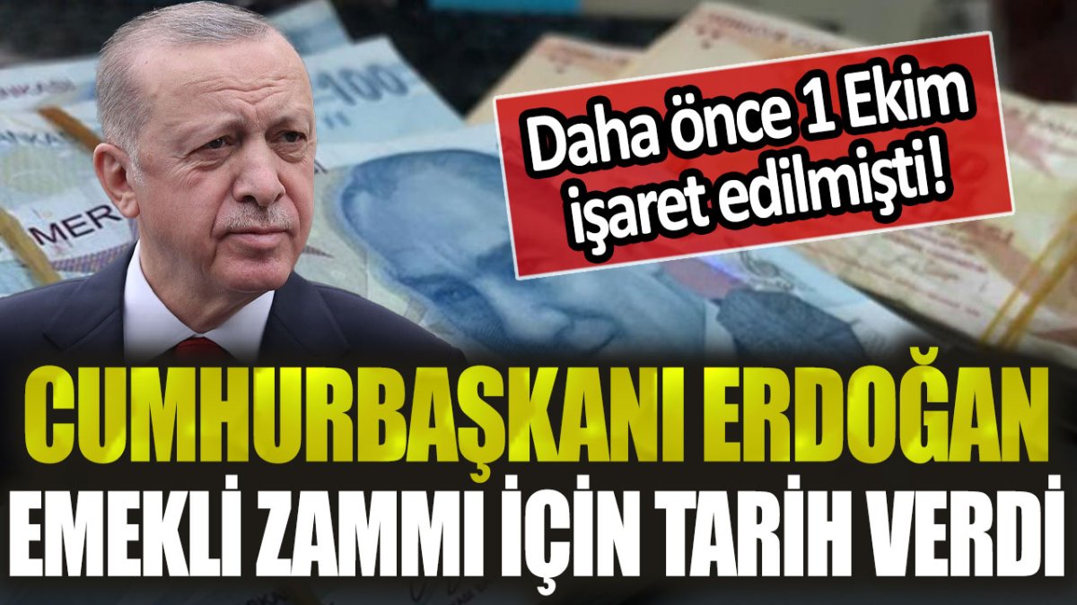 Milyonlarca emekli bu açıklamayı bekliyordu! Erdoğan, emekli zammı için tarih verdi!