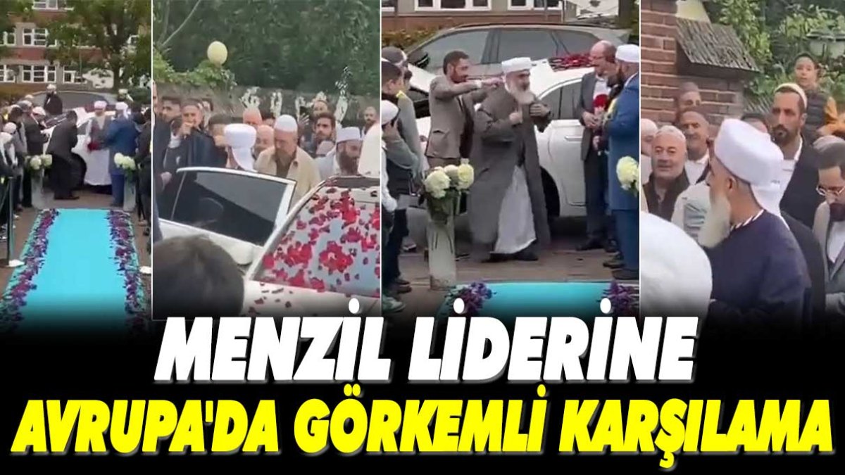 Menzil liderine Avrupa'da görkemli karşılama