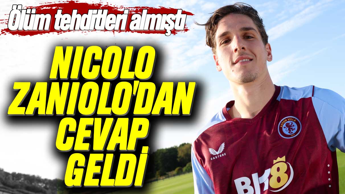 Ölüm tehditleri almıştı: Nicolo Zaniolo'dan cevap geldi