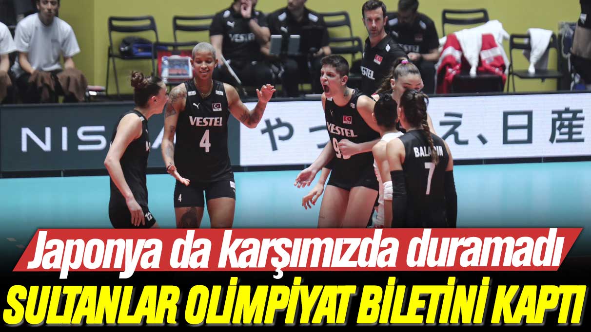 Filenin Sultanları Olimpiyat biletini kaptı: Japonya da karşımızda duramadı