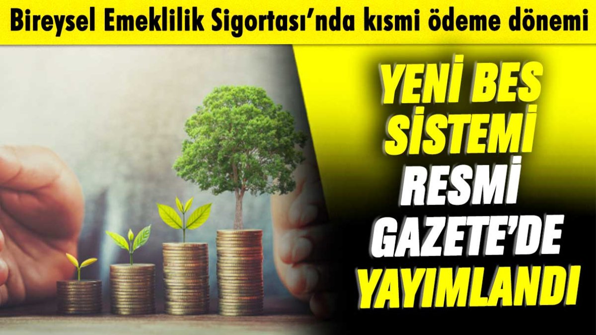 Resmi Gazete'de açıklandı: Yeni BES şartları belli oldu